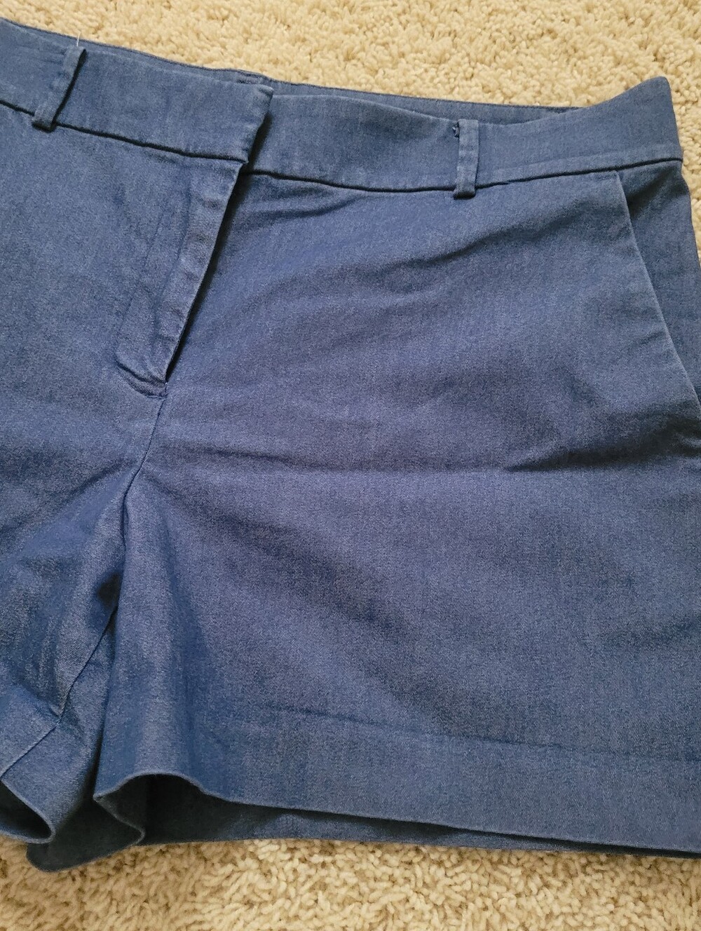 Loft The Riviera Short 4" In Blue 8 Preppy Summer - Picture 3 of 8